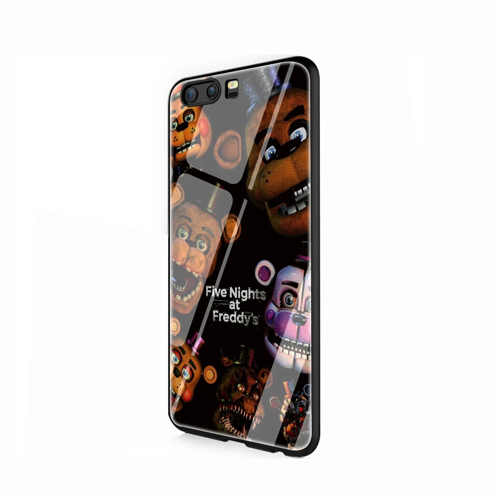 EWAU Five Nights At Freddy чехол из закаленного стекла для телефона huawei mate P 10 20 30 Lite Pro Y9 Honor 8X 7A - Цвет: G9
