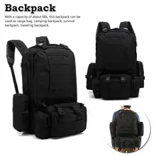 Rucksack Backpack Outdoor Sport Bag Men Camping Hiking Travel Climbing Bag