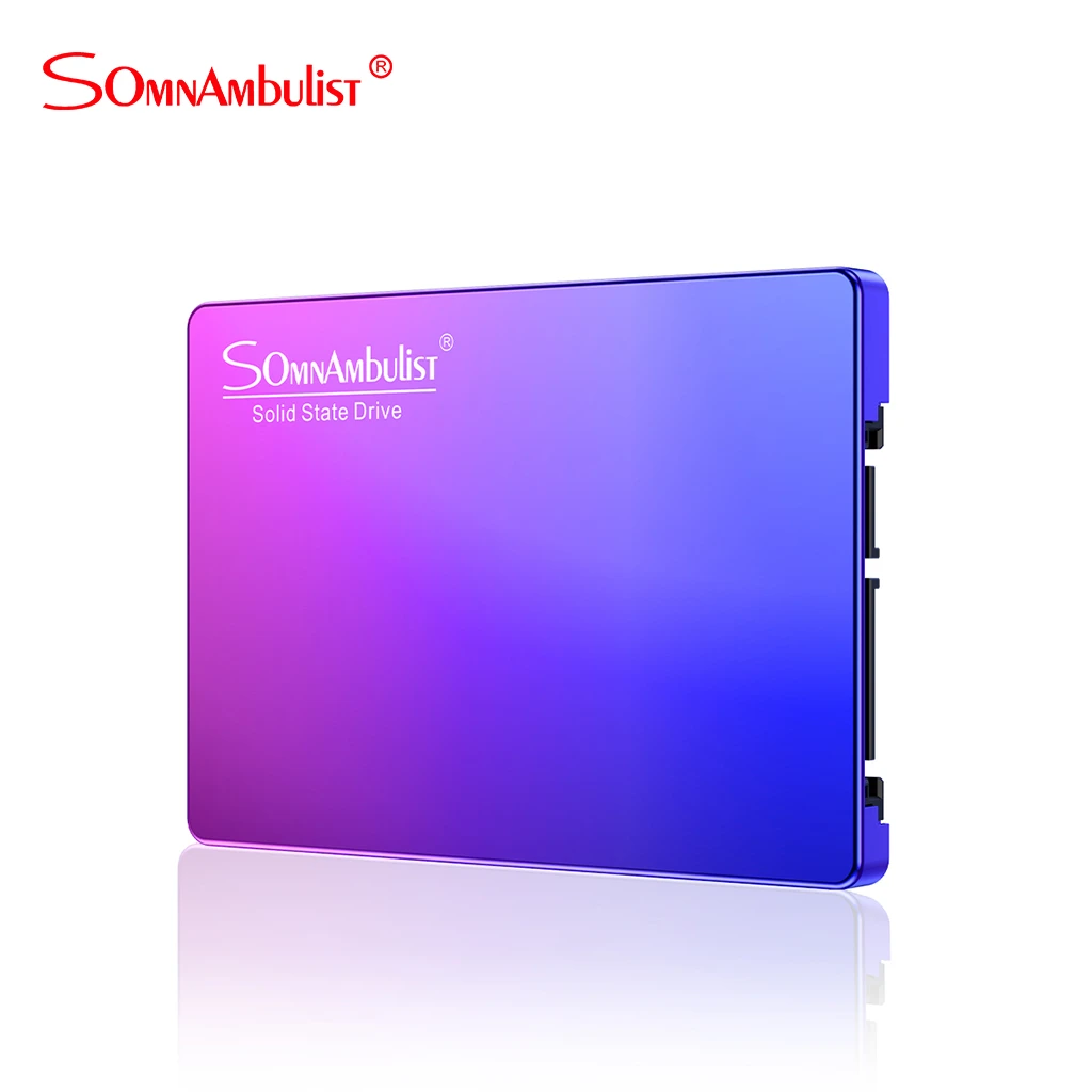 fastest internal ssd Gradient blue purple SSD solid state drive 480G desktop computer 240G notebook high-speed 2t solid state drive 120g 60g ssd internal hard disk