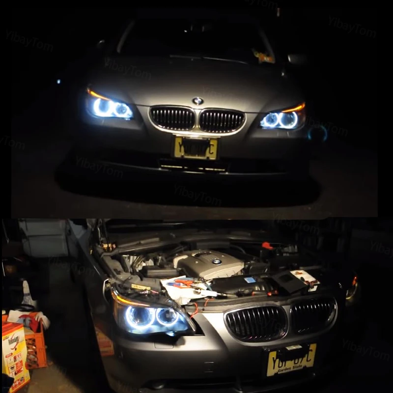 bmw, 2 peças, 120w, branca, 6000k, para