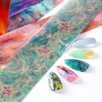 

Nail Art Deco Snake Starry Paper DIY decorative serpentine flower laser paper Nail Star Transfer Paper Sticker