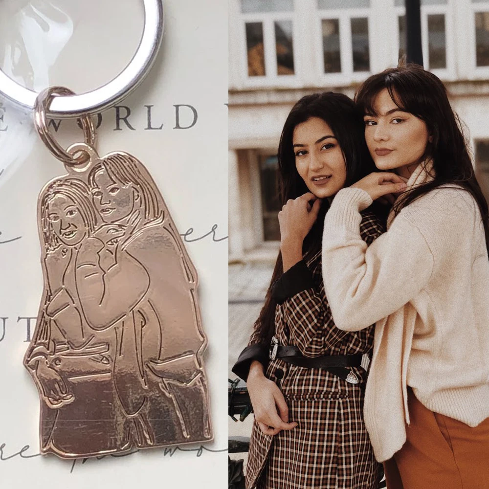 Customized Photo Memory Pendant Necklace Jewelry Personalized Custom Photo Logo Chain Necklace