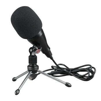 

Metal USB Condenser Recording Microphone For Laptop MAC Or Windows Cardioid Studio Recording Vocals Voice Over, YouTube