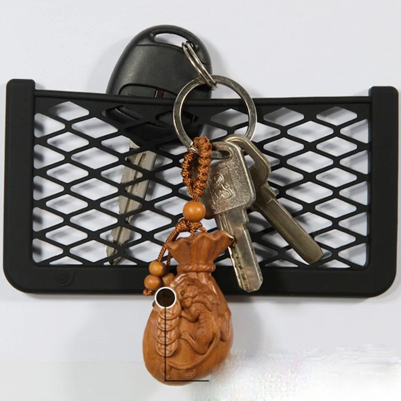 1X Car Net Storage Bag Box Sticker Per Land Rover Lr4 Lr2 Evoque Entdeckung 2 3 4 Freelander 1