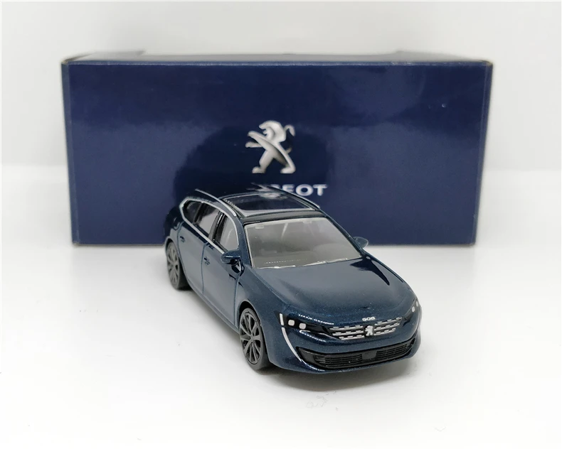 Norev 1: 64 peugeot 508 SW синий литья под давлением модель автомобиля