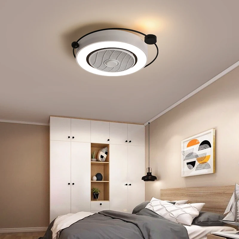 Get  Dimmable LED Ceiling Light Bedroom Restaurant Fan Light Home Improvement Indoor Lighting DL Brand R