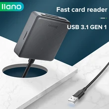 Aliexpress - LLANO 4 in1 USB 3.1 for SD CF MS CF Card Compact Flash Micro Card Reader U Flash Disk Drive Mouse OTG for Macbook Laptop