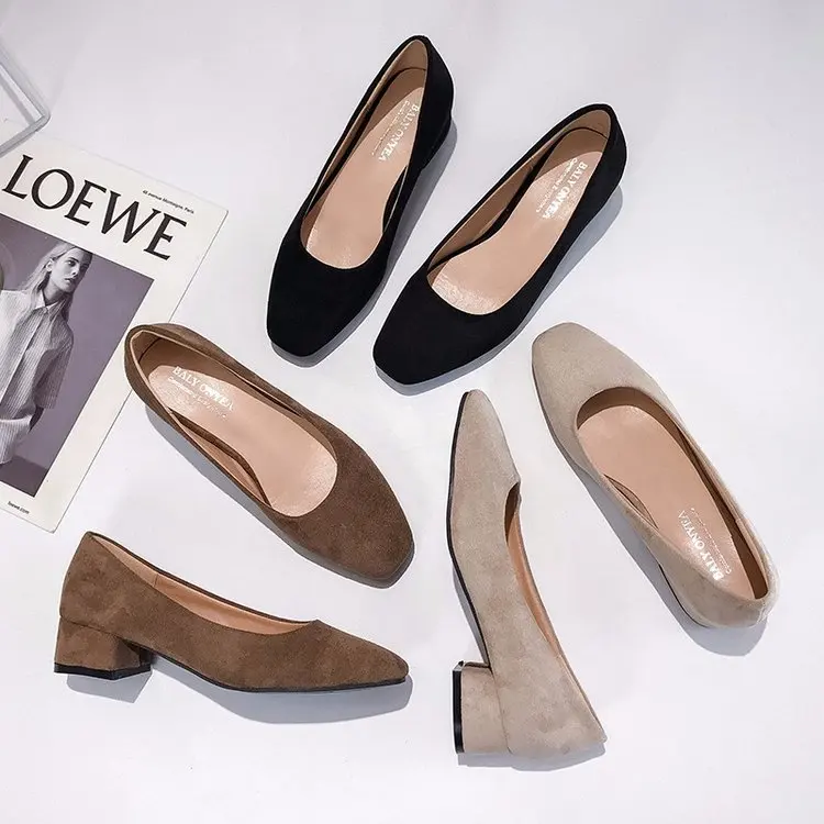 low heel pumps