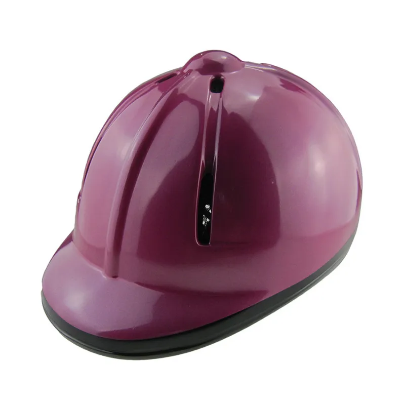 Детский велосипедный шлем, велосипедный шлем для верховой езды для детей, безопасные конные шлемы, спортивные шапки для улицы, кепка 44-50 см - Цвет: pink 1