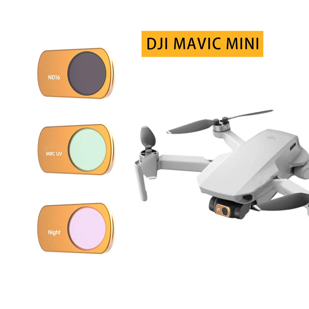 New VAD Professional Camera Lens Protector Filter UV Polarized ND Dimming Lens for DJI Mavic Mini Drone Filter Accessories 