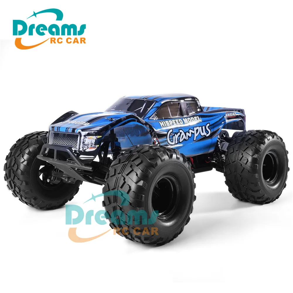 

HSP RC Car 1/10 Scale Off Road Monster Truck 94601PRO Electric Power Brushless Motor Lipo Battery High Speed Hobby Vehicle Toys