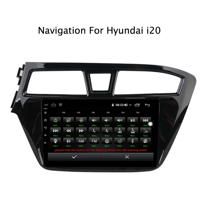 Flash Deal Ectwodvd 9inch Andriod 8.1 Car DVD GPS For Hyundai i20 2015-2015 4G RAM 64G ROM CarPlay DSP 4G LTE with WIFI 7