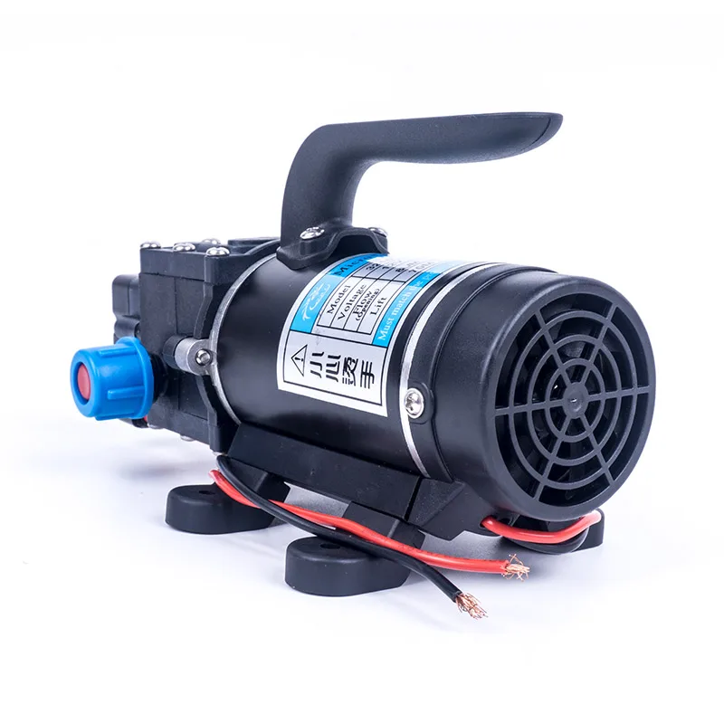 12V 100W 1.1Mpa 130PSI 8.3A 8L/мин сельскохозяйственный Электрический микро водяной насос водяная пленка высокого Давление самовсасывающий насос