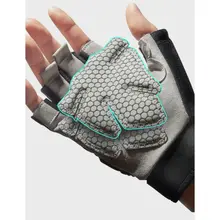 Новинка, противоскользящие перчатки для тяжелой атлетики, для тренажерного зала, фитнеса, тренировок, наручные перчатки для мужчин и женщин, перчатки для упражнений на половину пальцев