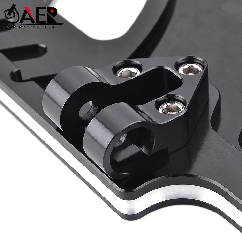JAER Мотоцикл CNC Томагавк драйвер растянутые половицы валик для ног для Harley Touring Softail FL 86-15 Dyna FLD
