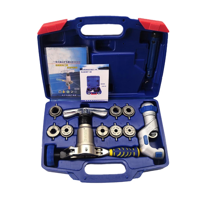 

WK-519FT-l Professional Reamer Kit Copper Tube Expander Integrated Eccentric Repair Tool Manual Expander