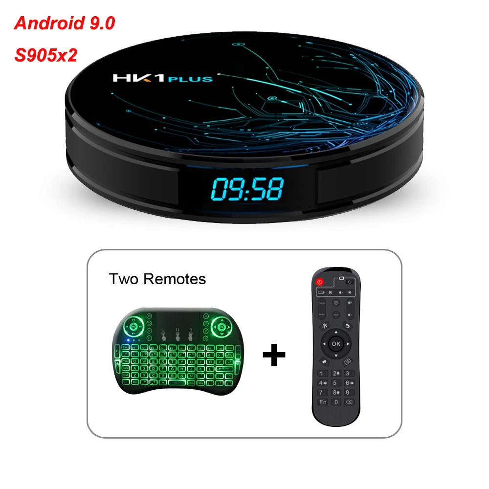 

Amlogic S905X2 Quad Core TV Box Android 8.1 Media Player Support 2.4G/5G Wifi Bluetooth