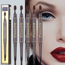 Карандаш для бровей, косметика, тинт для макияжа, натуральная, стойкая краска, тату, для бровей, водостойкий, черный, коричневый, для бровей, макияж, D42
