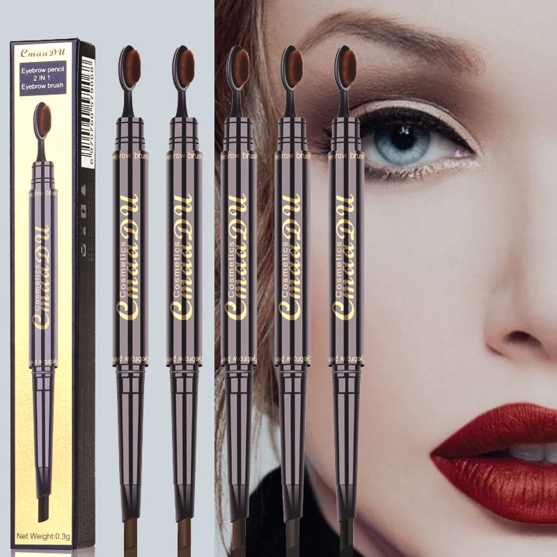 

EyeBrow Pencil Cosmetics Makeup Tint Natural Long Lasting Paint Tattoo Eyebrow Waterproof Black Brown Eye brow Makeup Beauty D42