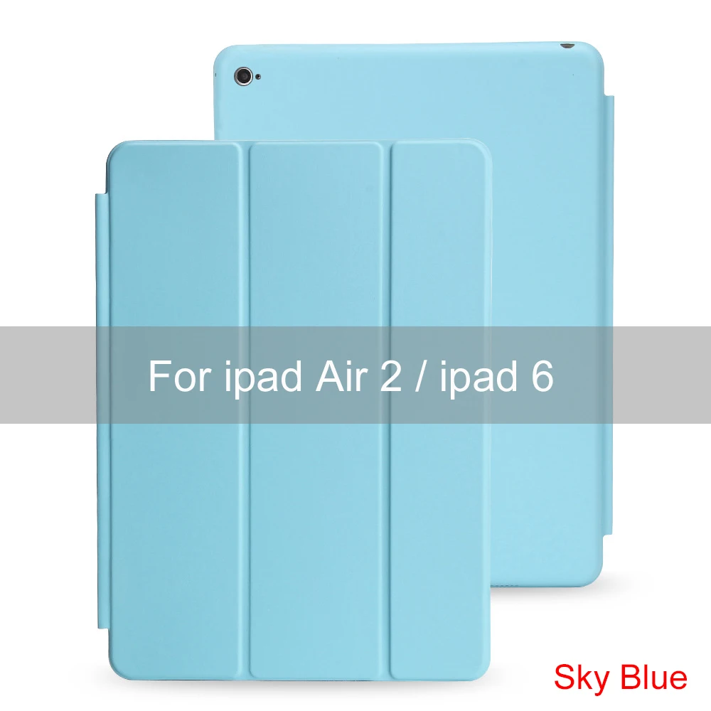 For ipad Air 2 Essidi смарт-чехол для ipad Air 1 2 Funda планшет Складной флип-чехол для ipad 5 6-го поколения Защитный Фолио - Цвет: For ipad Air 2