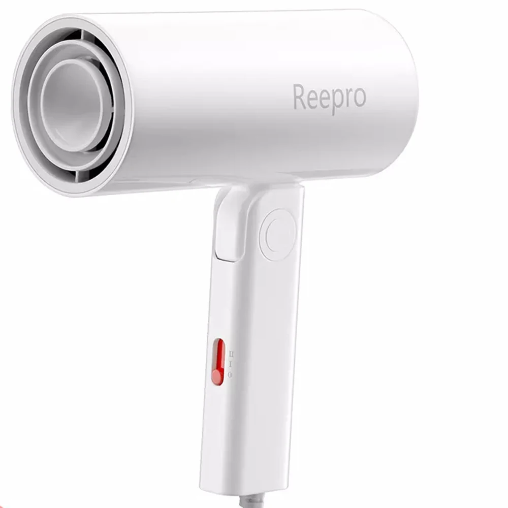 Профессиональный фен для волос Reepro мини 1300 Вт быстрая сушка складная ручка