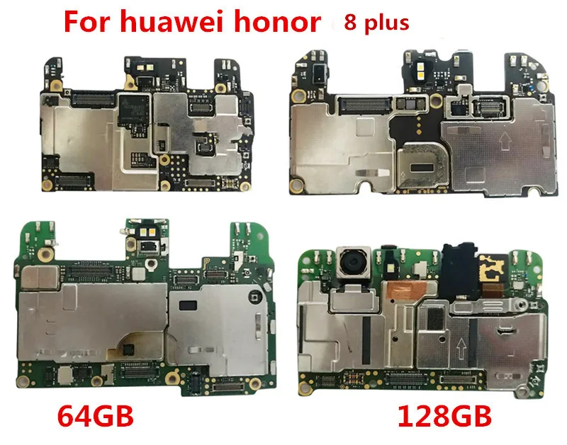 100% оригинальная разблокированная материнская плата для huawei honor enjoy 8plus 64 Гб 128 ГБ