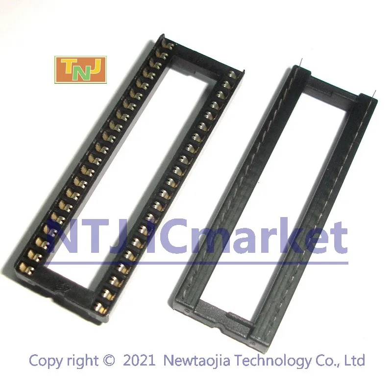 IC Sockets Connector DIP 2.54MM Wide Body Series DIP24-DIP48 24-48 Pins dip adapter converter