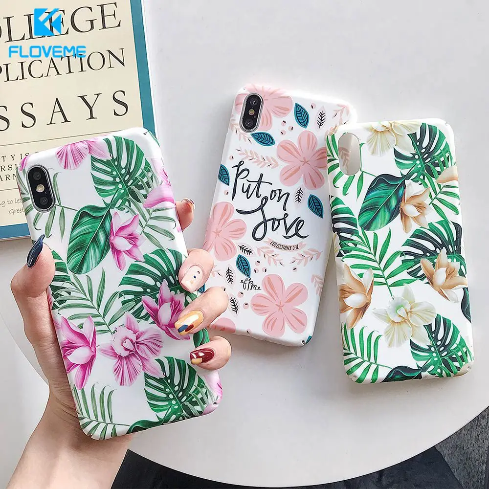 

FLOVEME Phone Case For Samsung A30 A50 A70 S10 S8 Note9 Case A90 Flowers Case For Samsung NOTE 10 Floral Case Samsung 10 5G Case
