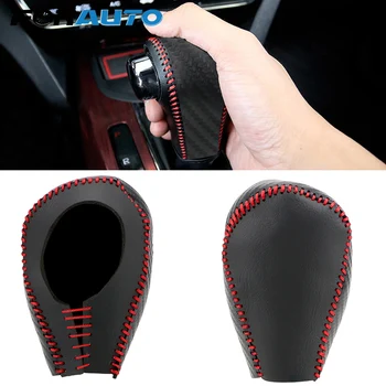 

FORAUTO Gear Shift Collar Case Car Styling Leather Car Automatic Shift Knob Cover Fit for Honda 2015 2016 CRV
