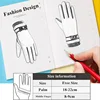 Fashion Winter Women Gloves Windproof Internal Plush Warm Lady Mittens Touch Screen Skin-friendly Soft PU Leather Female Gloves ► Photo 2/6