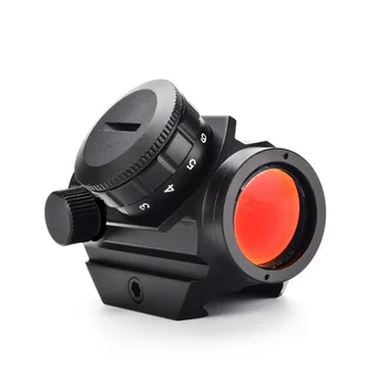 

1x25mm Heighten Rail Holographic T1G Mini Red Dot Pointer Scope Sight for Telescope Riflescope Army Hunting Accessories