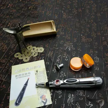 

Electric Meridians Laser Acupuncture Magnet Therapy Instrument Heal Massage Meridian Energy Pen Relax Muscle Health Care