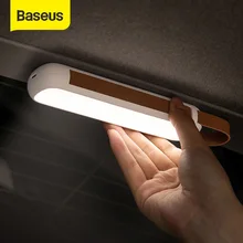 Baseus Solar Auto Notfall Licht Magnetische Taschenlampe LED Arbeit Licht USB Aufladbare Tragbare Suchscheinwerfer für Auto & Camping