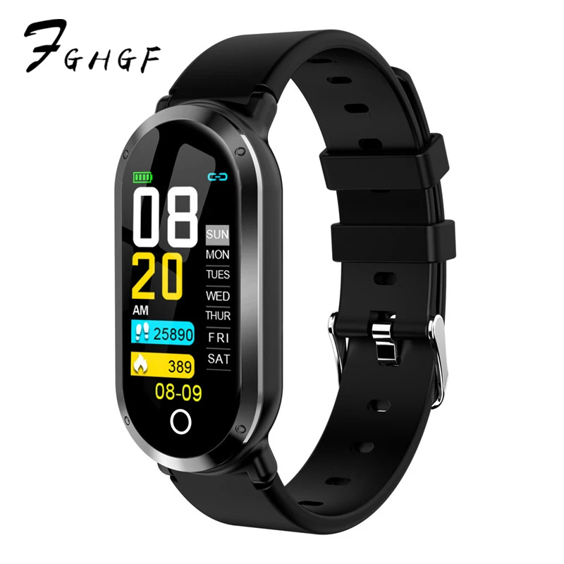 FGHGF hot style T1 bluetooth calls to remind the exercise step heart rate sleep monitoring smart exercise bracelet watch