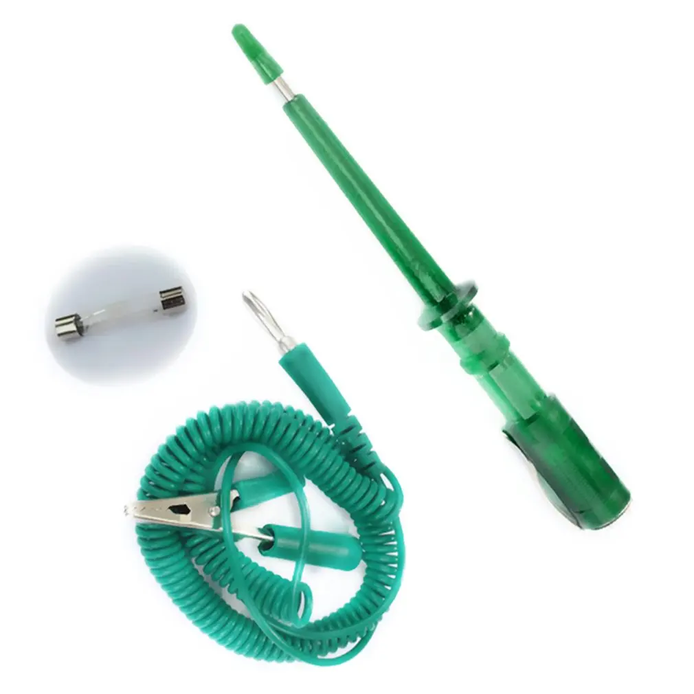 

Car Test Pencil DC 6V 12V 24V Portable Motorcycle Voltage Gauge Tester Car Circuit Tester Auto Diagnostic Tool