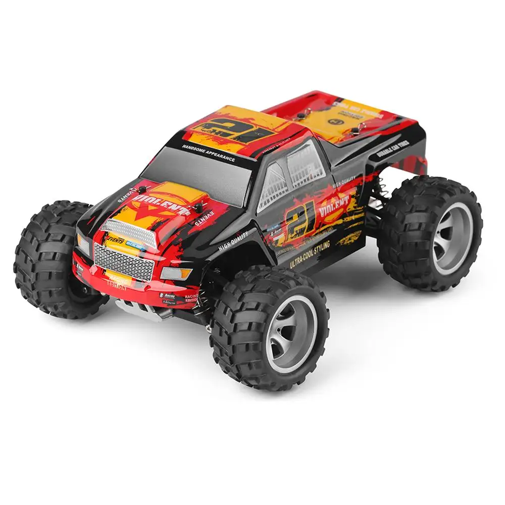 Wltoys 18402 1:18 2,4G V2-A 4WD встроенный аккумулятор 380 щетка мотор RC автомобиль модели автомобилей игрушки для детей Подарки для мальчиков