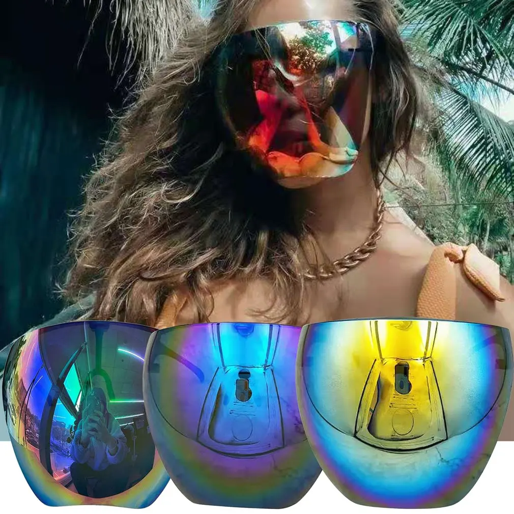 Sunglasses Women Men Protective Faceshield Glasses Goggles Full Face Covered Spherical Lens Anti-Spray Safety polarized sunglasses safety goggles motorcycle goggles protective goggles sports sunglasses sport sunglasses motorcycle goggles mask