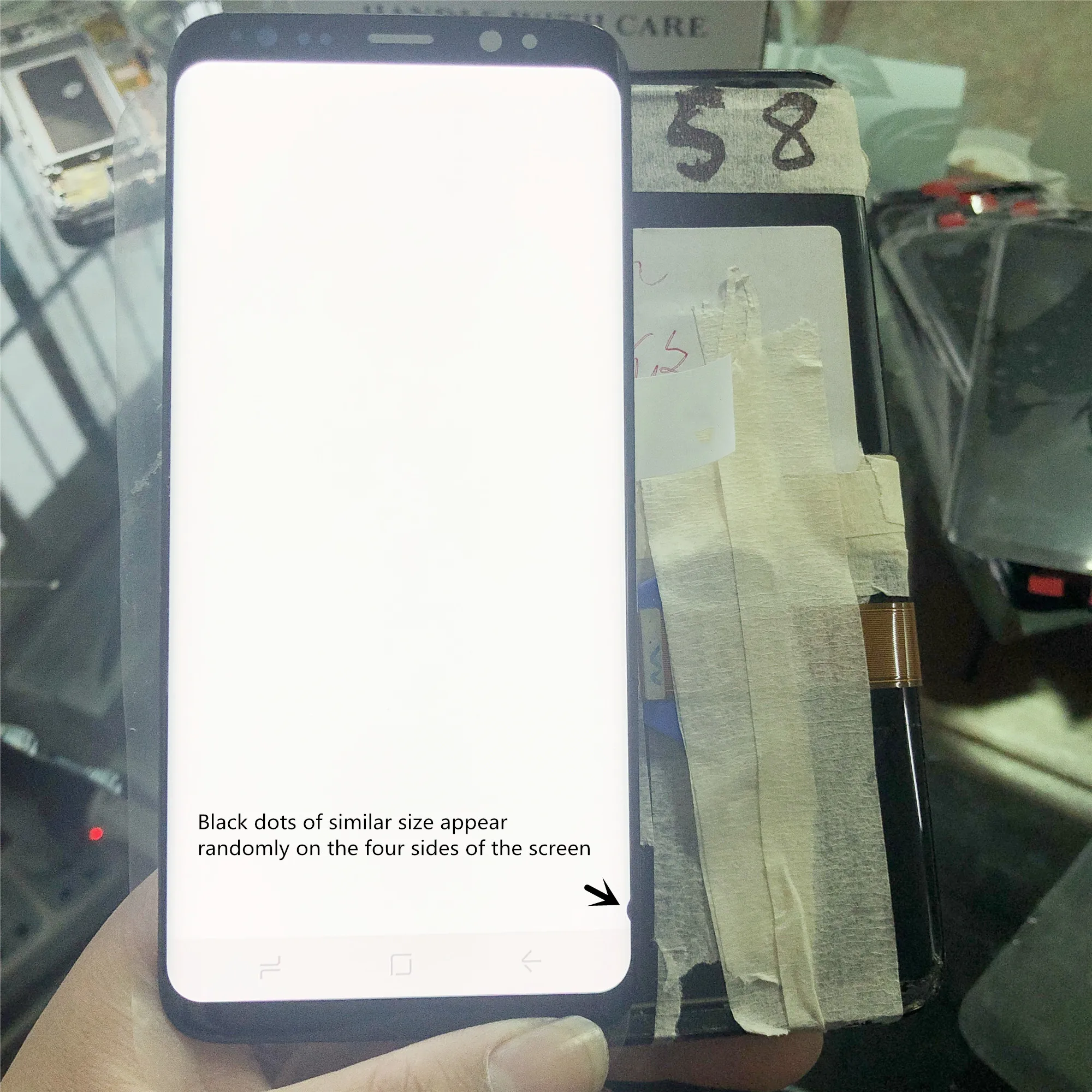 SUPER AMOLED S8 ЖК-рамка для SAMSUNG Galaxy G950 G950F дисплей сенсорный экран дигитайзер с