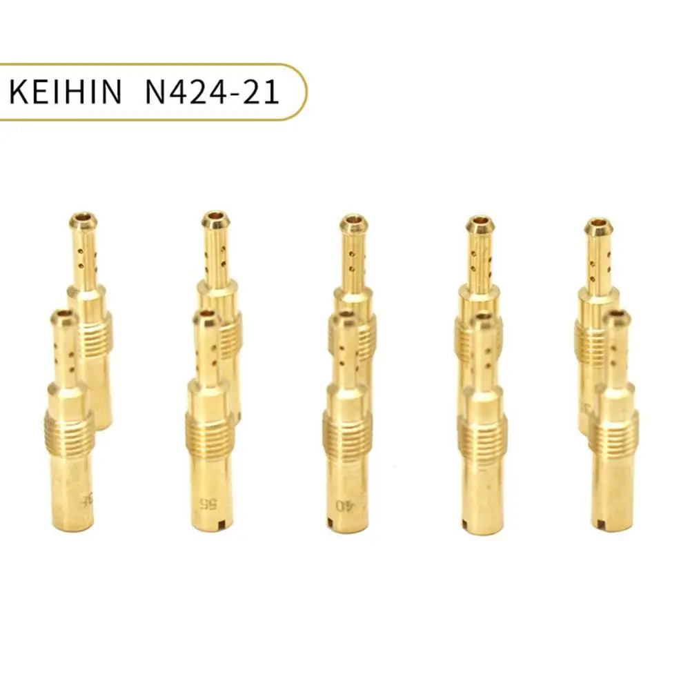 10 шт. медленная/пилотная основная Форсунка для инжектора PWK PE Mikuni OKO Keihin KOSO Carb #32 #80