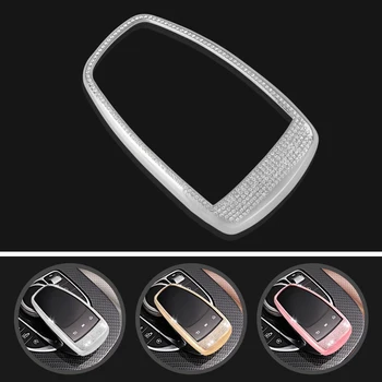 

2 Pcs For Mercedes Benz C Class W205 2015 2016 2017 2018 ABS Accessories Interior Safety Seat Belt Decoration Cover Trim