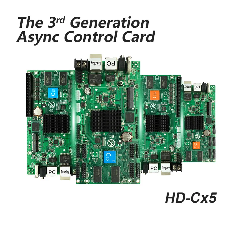 

Huidu HD-C15 HD-C15C HD-C35 HD-C35C Indoor & outdoor led video display controller can add 3G/4G/Wifi /brightness/temperature