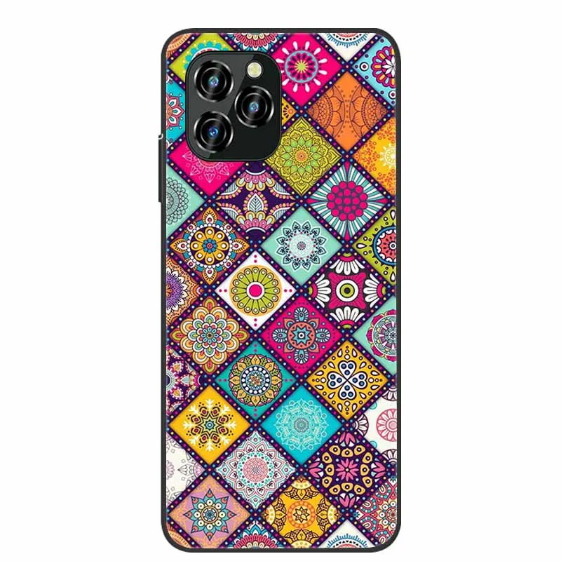 Black Bumper Silicone Phone Case - Soft TPU Cover & Protective Back Shell