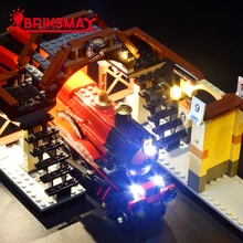 BriksMax Led Light Up Kit для Hogwarts Express Blocks модельный комплект света, совместимый с 75955(не включает модель