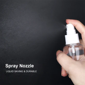 

Travel Empty Bottles mist spray bottle Refillable Cosmetic Containers Toiletries Liquid Containers Portable Plastic Bottle