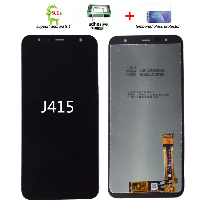 Цена Оригинальный ЖК дисплей для samsung Galaxy J4 + J415 SM J415F J415FN, сенсорный экран в сборе для samsung J4 Plus J415, ЖК экран