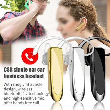 

Lightweight For Driver Universal Bluetooth Earbuds Noise Reduction Ergonomic Wireless Earphone Sports Ear Hook Handsfree Call