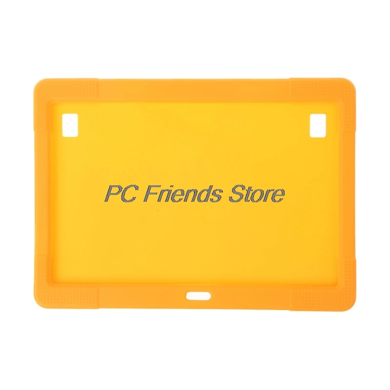 10,1 дюйма Силиконовый чехол для планшета Tab MTK8752 K107 S107 MTK6592 планшет H37E - Цвет: Оранжевый