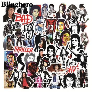 

CA1535 50pcs/set Singer Graffiti Stickers Skateboard Fridge Guitar Laptop DIY Waterproof Cool Stickers Decals