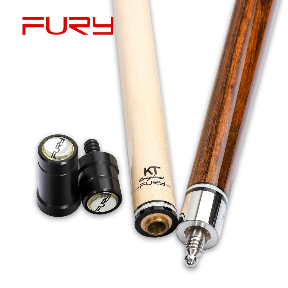 FURY NA4-6 Billird Pool cue11.75 мм 12,75 мм Tiger Tip Maple Taco billar Cue Stick Профессиональный Чехол