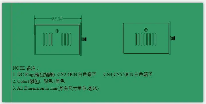 AC100~ 265V 50/60HZ DC5V 12A волоконно-оптический медиа конвертер шасси Питание